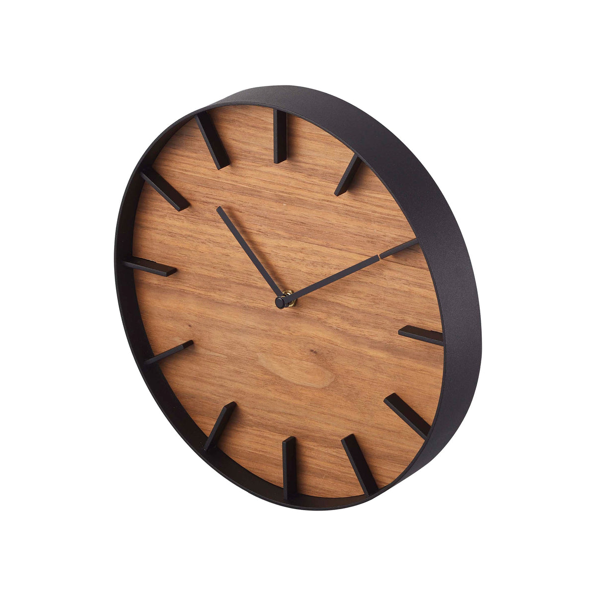 Wall Clock - Steel + Wood
