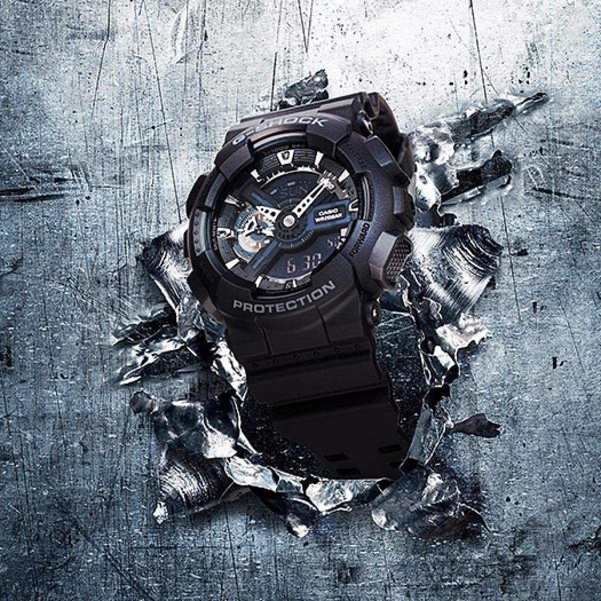 G-Shock GA-110-1B Analog-Digital Watch