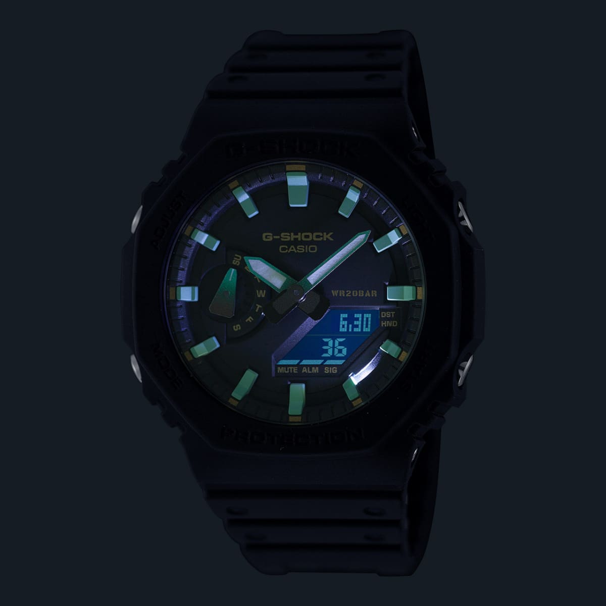 G-Shock GA2100RC-1A Analog-Digital Watch