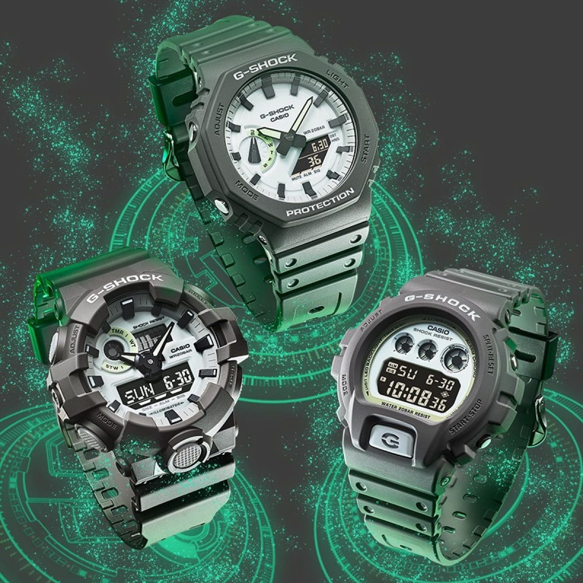 G-Shock GA2100HD-8A Analog-Digital Watch