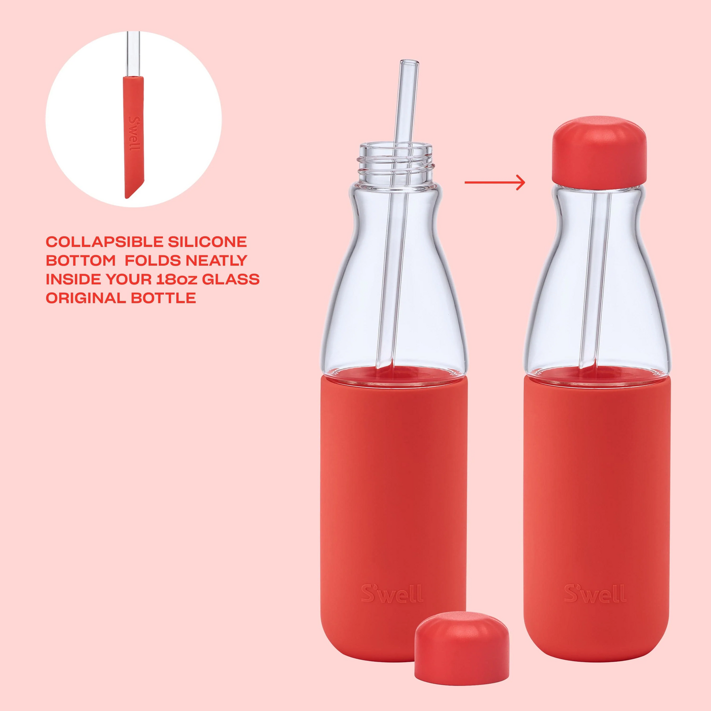 S'well Glass Straw Set