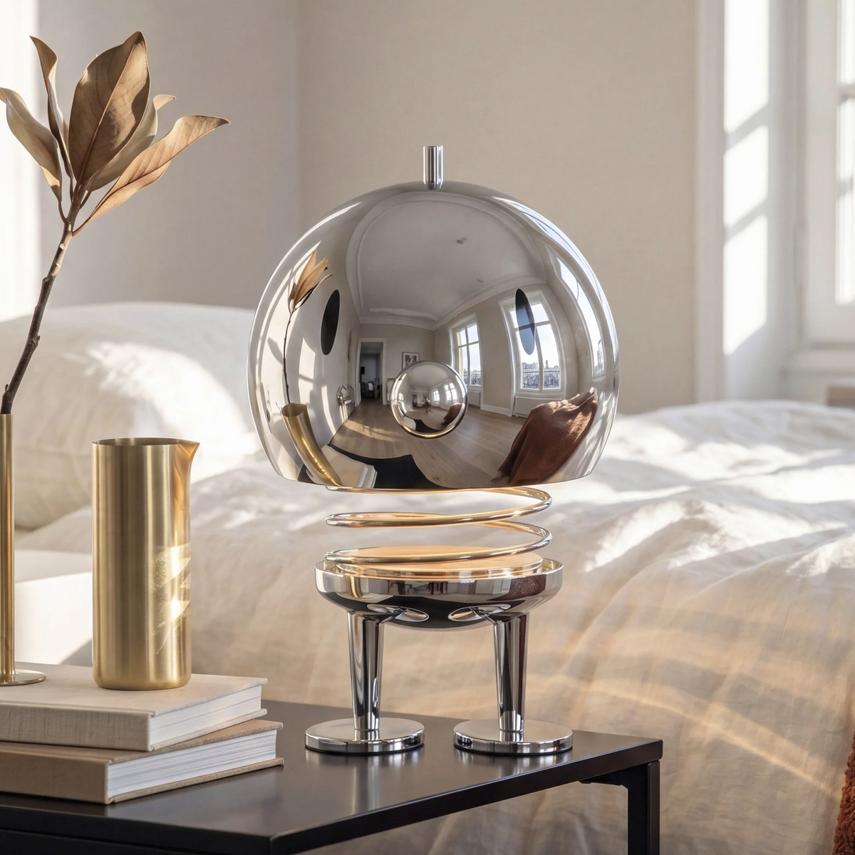 Hoptimist LED Lamp XL - Chrome