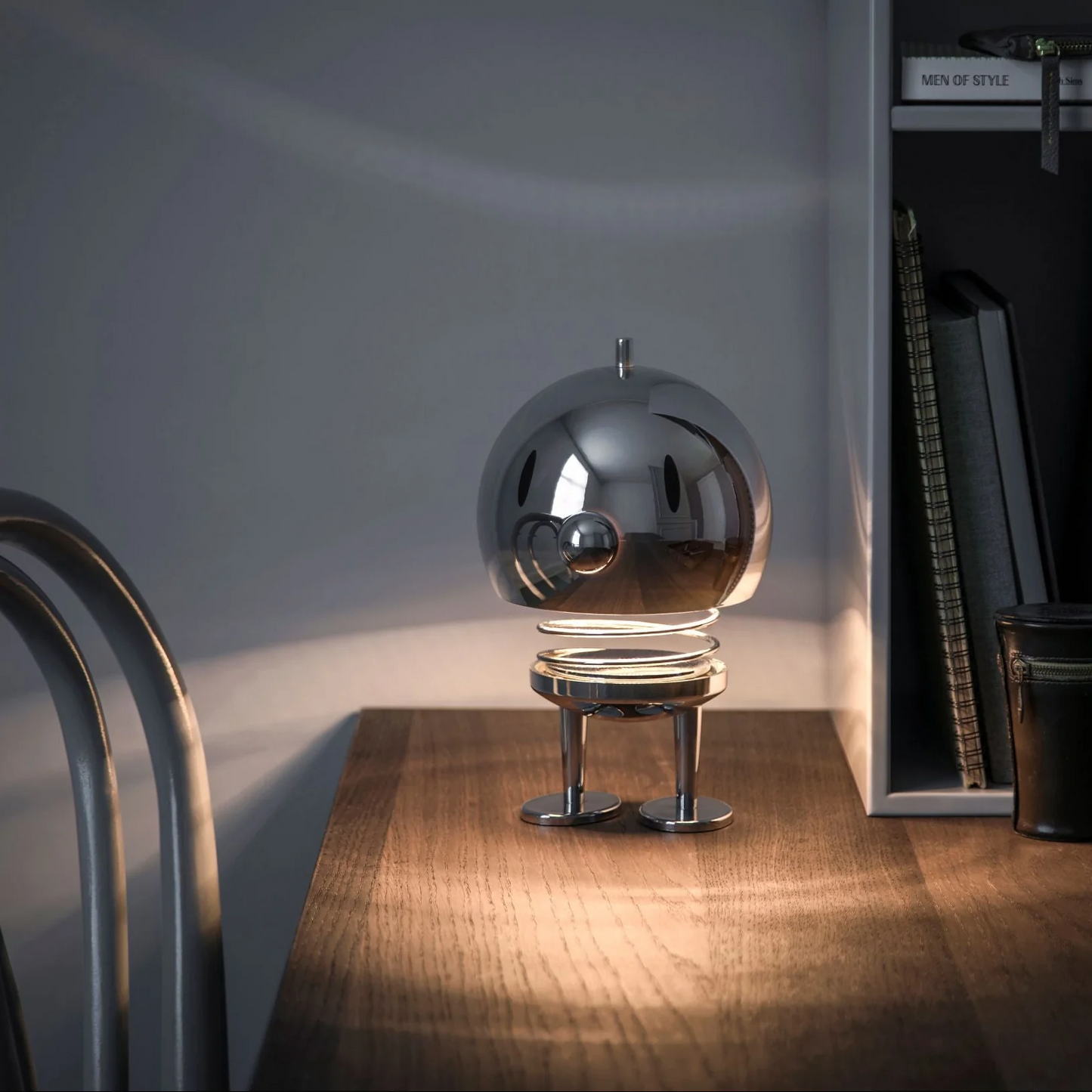 Hoptimist LED Lamp XL - Chrome