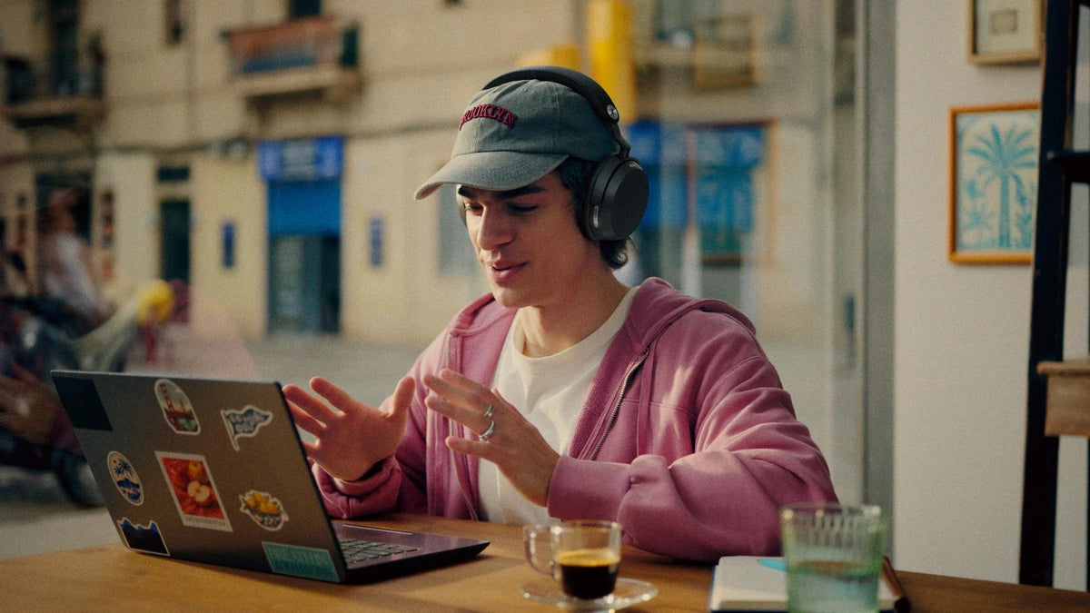 Sennheiser Momentum 5 Adaptive Noise-Cancelling Around-Ear Bluetooth Wireless Headphone | Black