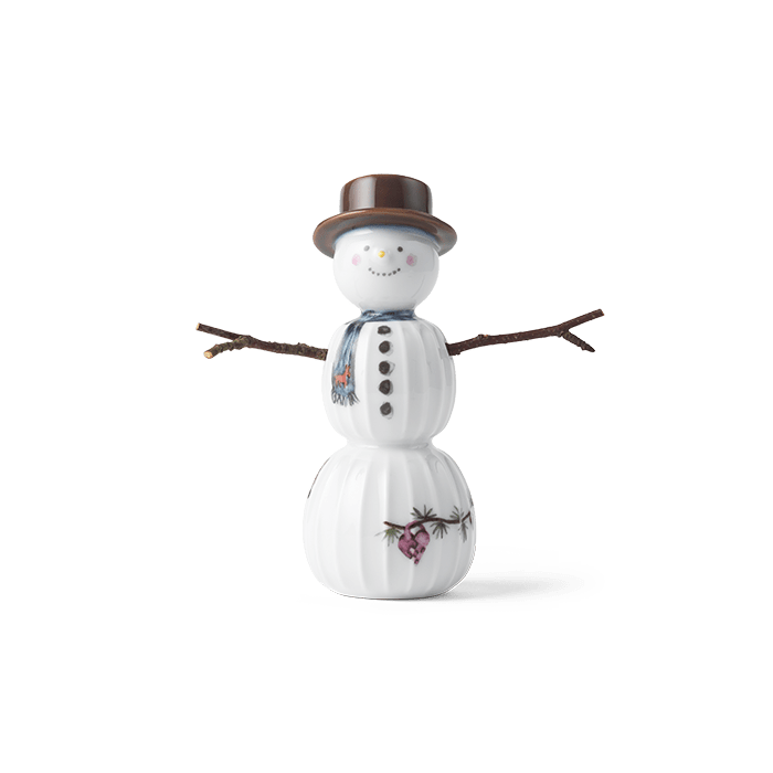 Kähler Hammershøi Christmas Snowman, H: 4.5"