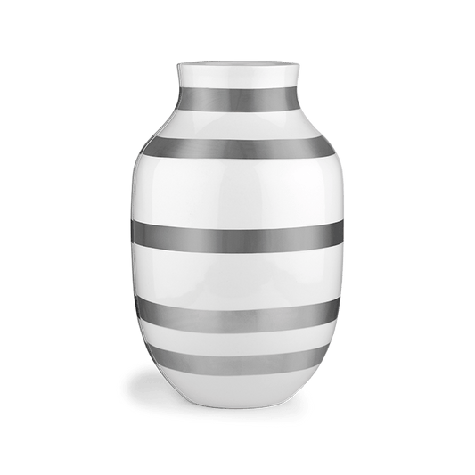 Kähler Omaggio Vase, Silver