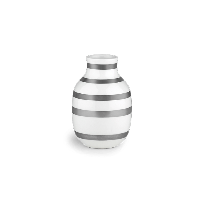 Kähler Omaggio Vase, Silver