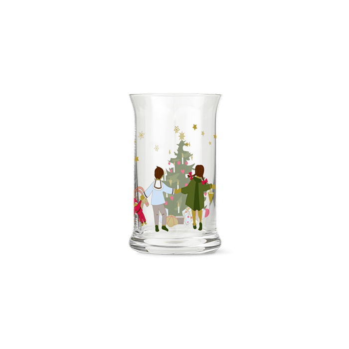 Holmegaard Christmas Water Glass, Multi, 9.5 Oz, 1 Pcs.