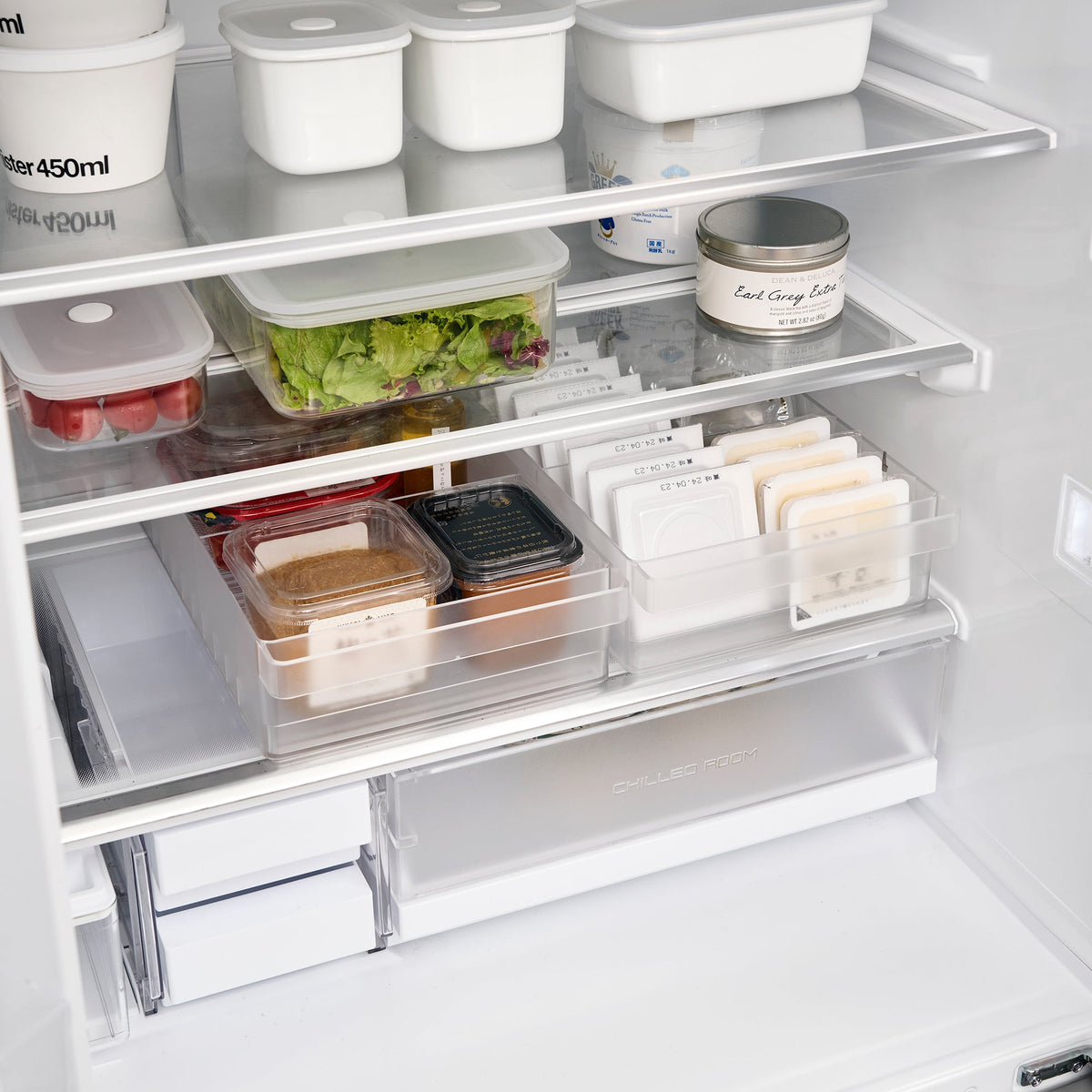 Refrigerator Organizer Bin - Wide