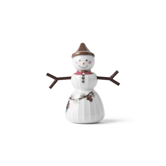 Kähler Hammershøi Christmas Snowgirl, H: 3.1"