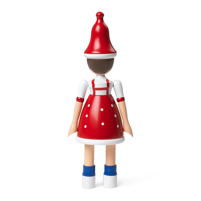 Kay Bojesen Christmas Lise, red/blue/white, H: 6.9"