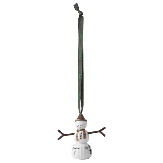 Kähler Hammershøi Christmas Hanging Snowboy, H: 2.8"