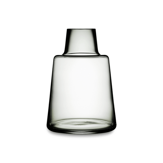 Holmegaard Flora Vase, Smoke, H: 4.7"