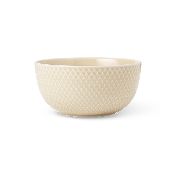 Lyngby Porcelæn Rhombe Earth Bowl, Marble, Ø: 5.1"