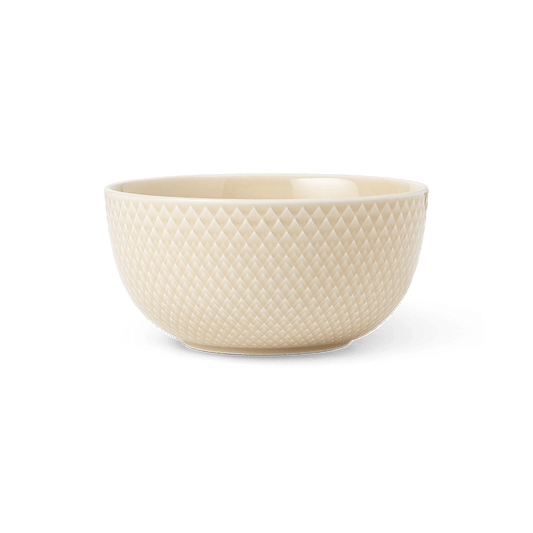Lyngby Porcelæn Rhombe Earth Bowl, Marble, Ø: 5.1"