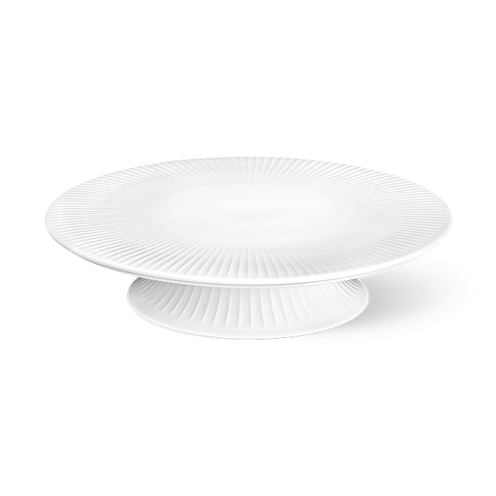 Kähler Hammershøi Cake Dish, White, Ø: 11.8"