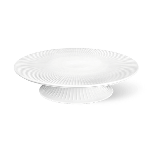 Kähler Hammershøi Cake Dish, White, Ø: 11.8"