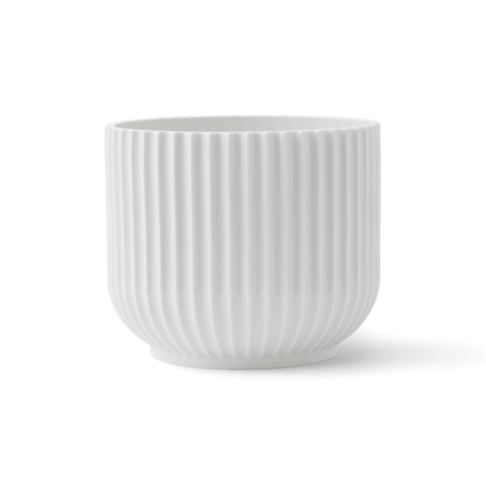 Lyngby Flower Pot, White