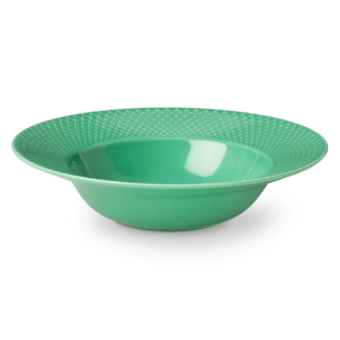 Lyngby Porcelæn Rhombe Color Soup Bowl, Ø: 9.6"