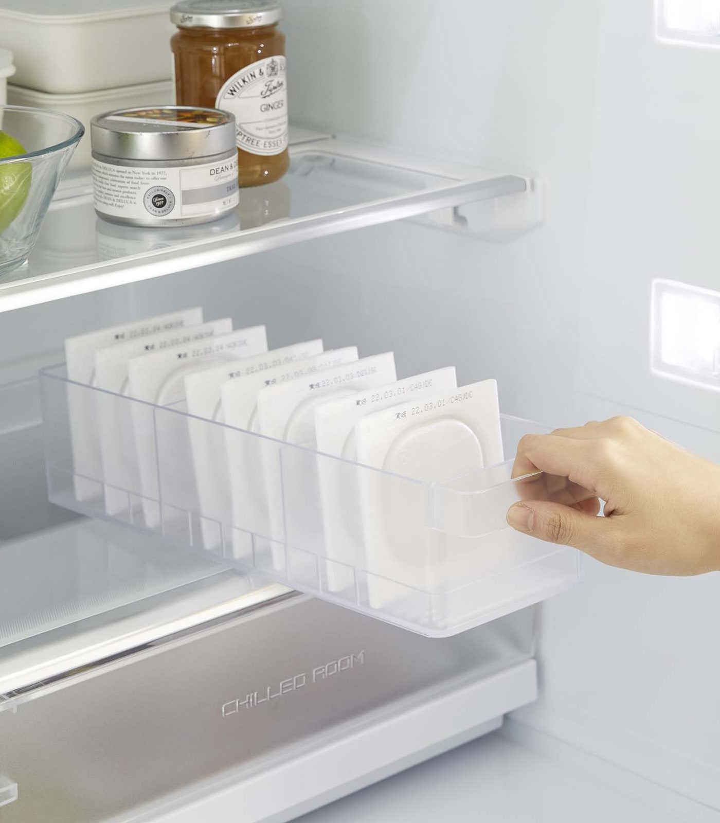 Yamazaki Home Refrigerator Organizer Bin