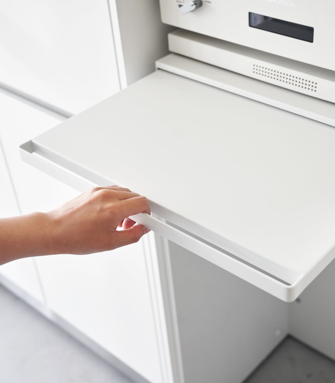 Yamazaki Home Countertop Drawer with Pull-Out Shelf