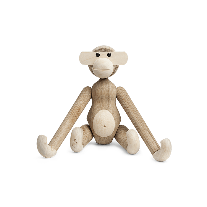 Kay Bojesen Monkey, Oak/Maple, Small
