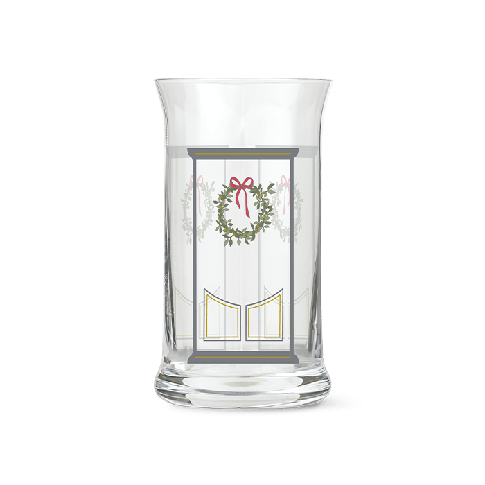 Holmegaard Christmas Beer Glass, Multi, 17 Oz