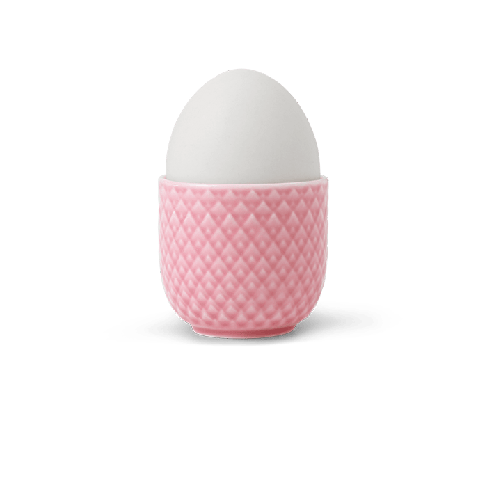 Lyngby Porcelæn Rhombe Color Egg Cup, H: 1.8"