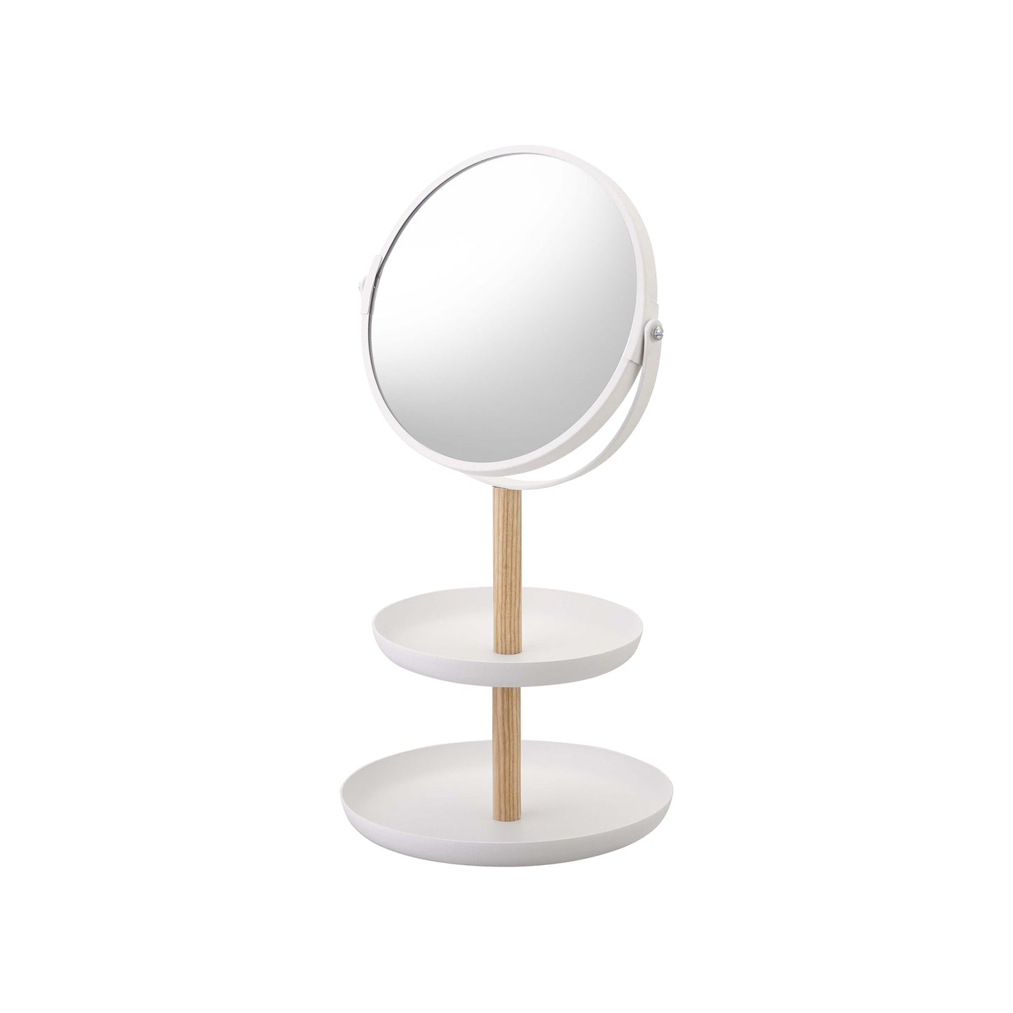Yamazaki Home Two-Tier Jewelry Tray With Mirror