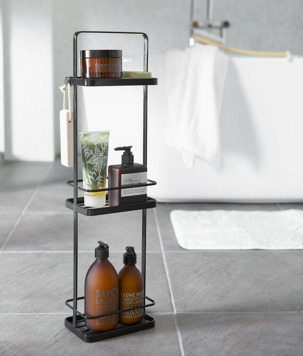 Three-Tier Shower Caddy (26" H)  - Steel