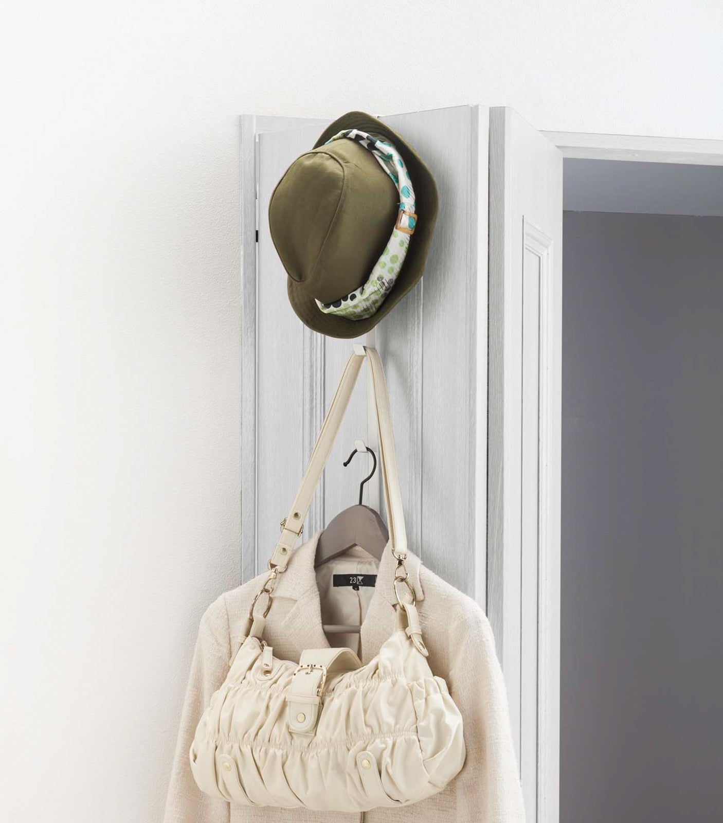 Yamazaki Home Over-the-Door Vertical Hooks