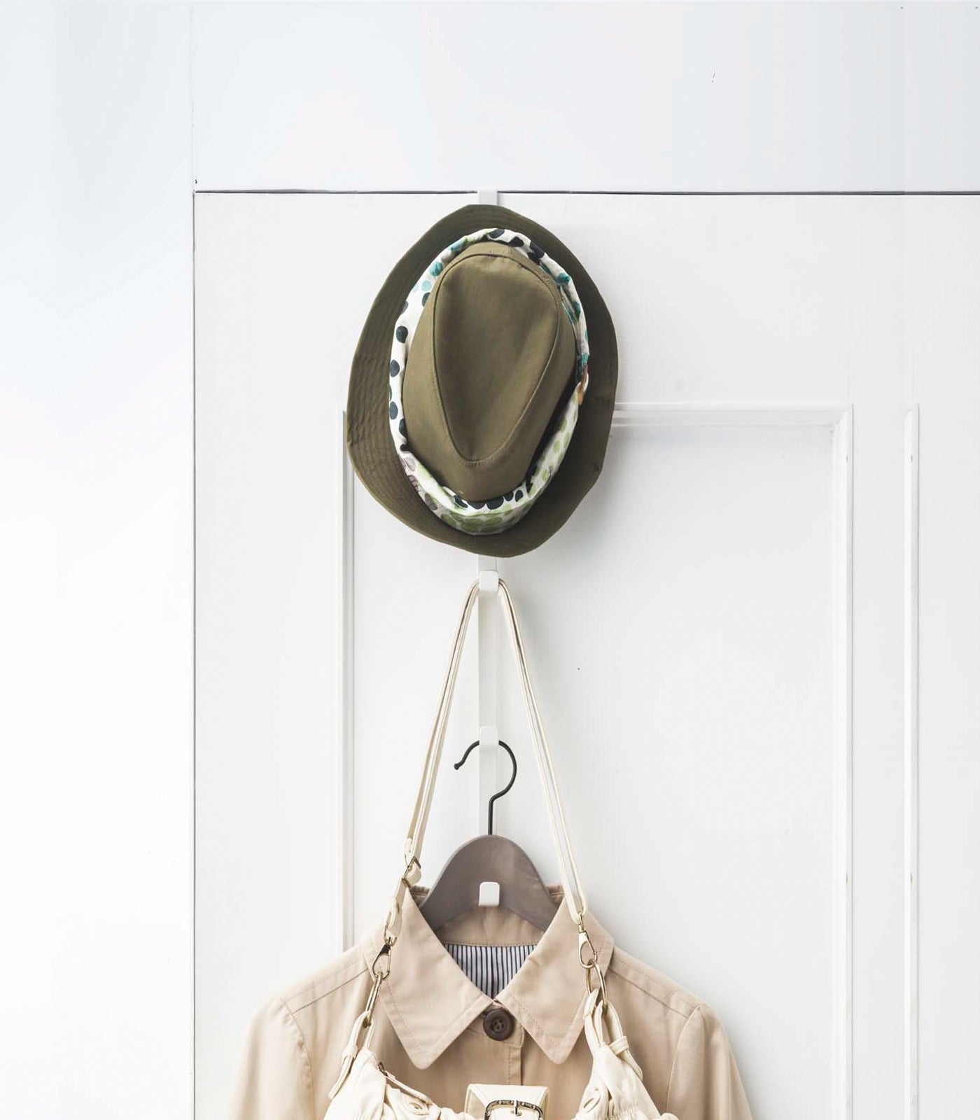 Yamazaki Home Over-the-Door Vertical Hooks