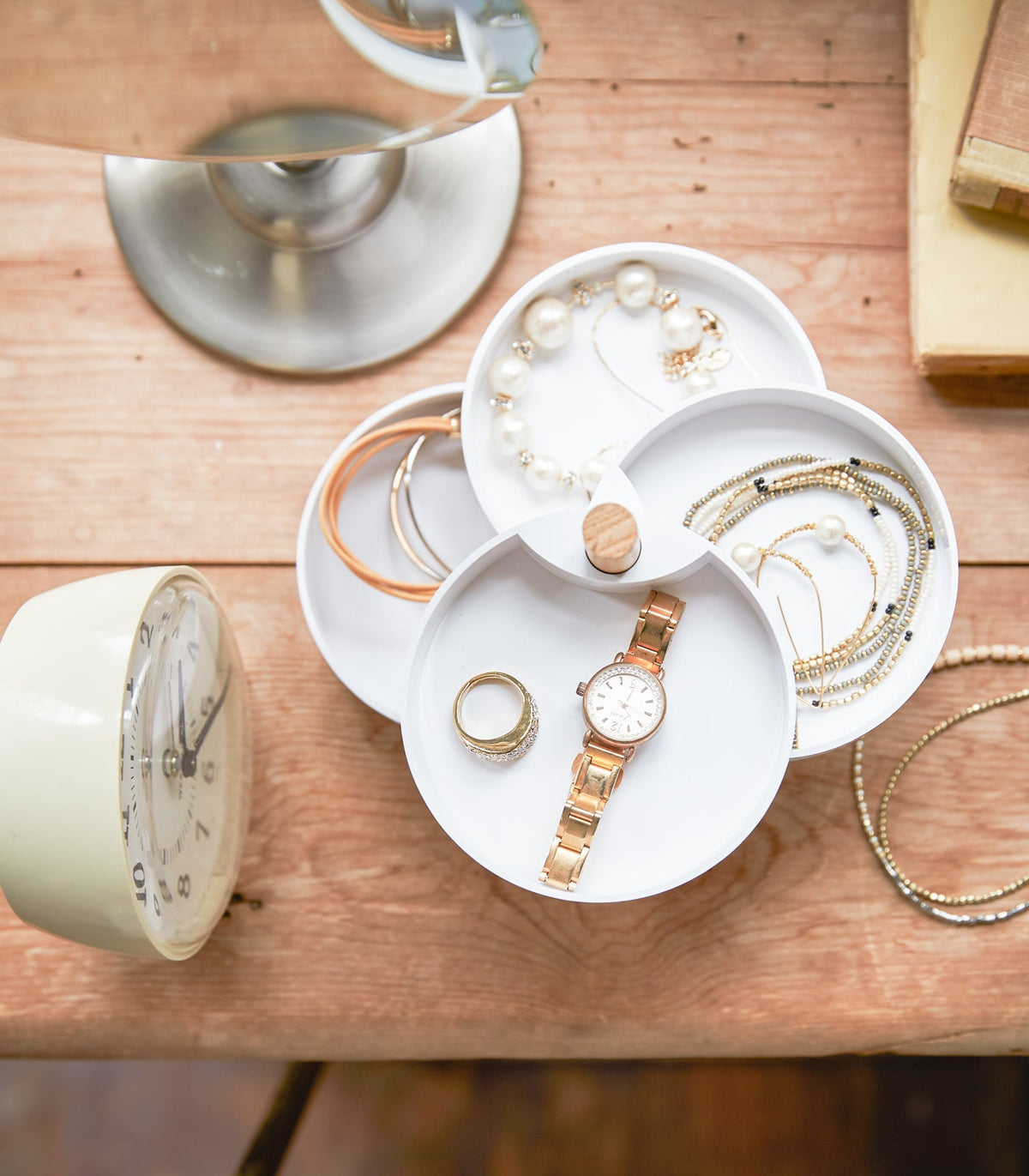 Open Top Stacked Jewelry Organizer
