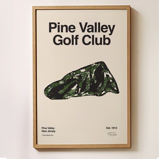 Sandgrain Studio Pine Valley Golf Club Art Print