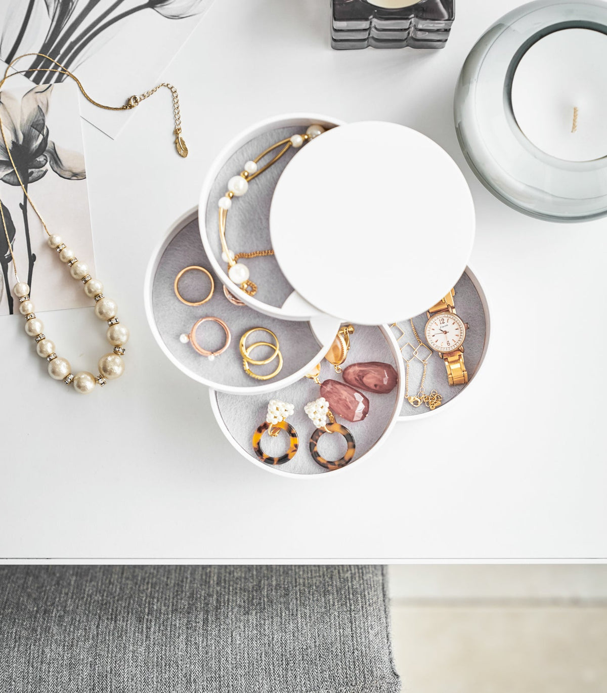 Stacked Jewelry Organizer