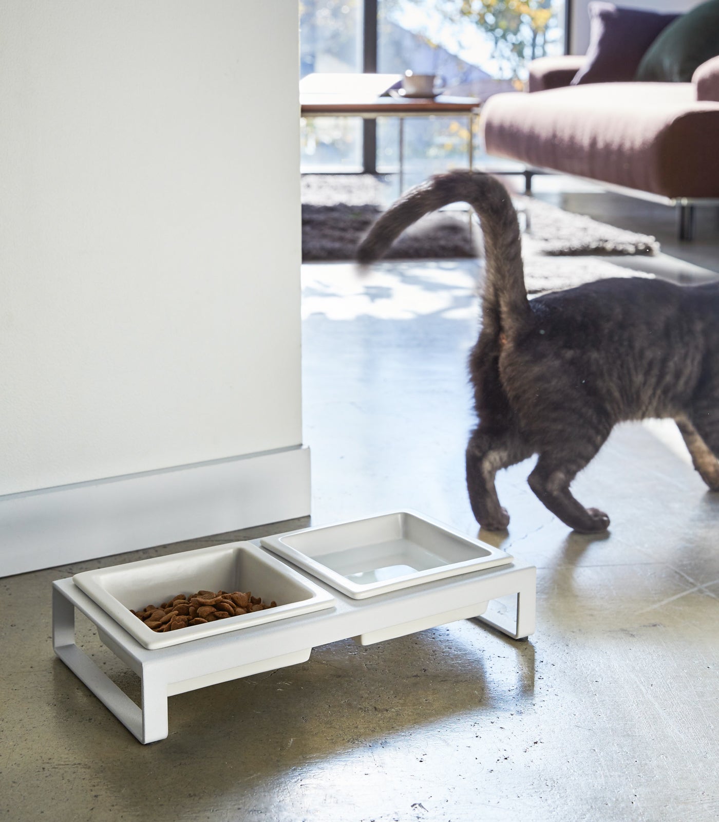 Yamazaki Home Pet Food Bowl