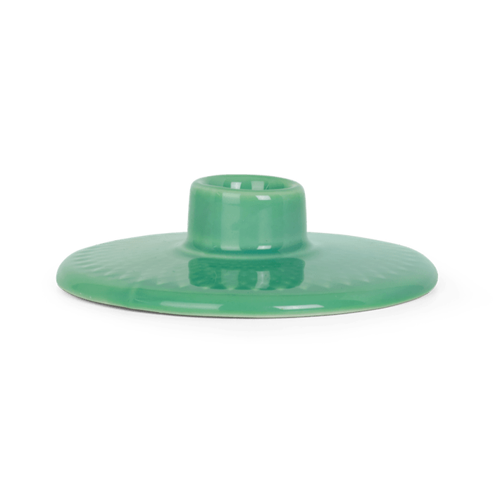 Lyngby Porcelæn Rhombe Color Candleholder, Ø: 4.1"