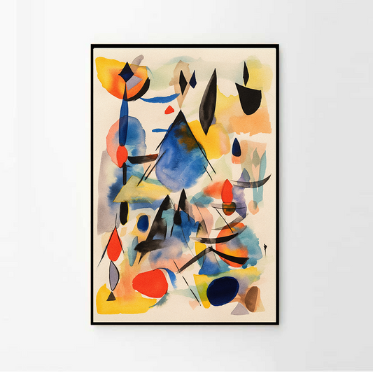Sandgrain Studio Primary 2 - Watercolor Art Print