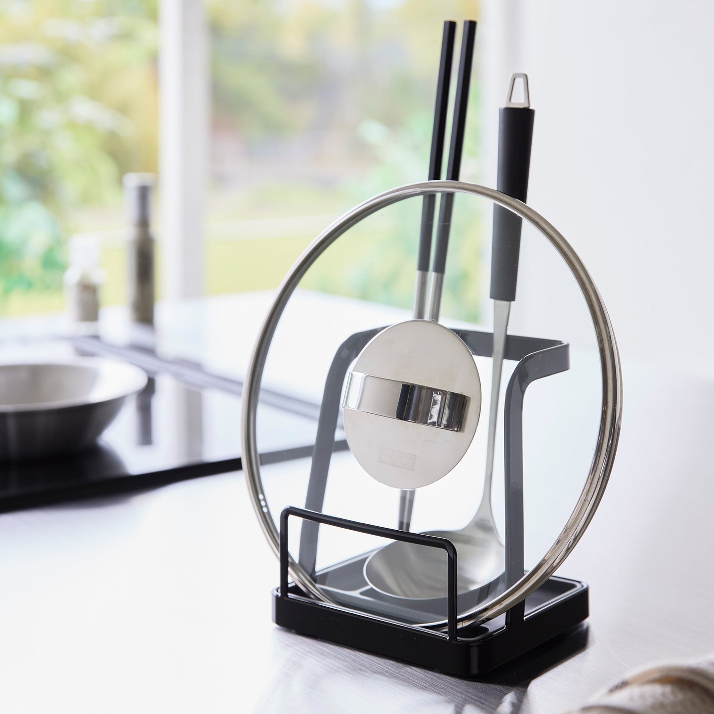 Yamazaki Home Large Lid and Ladle Stand