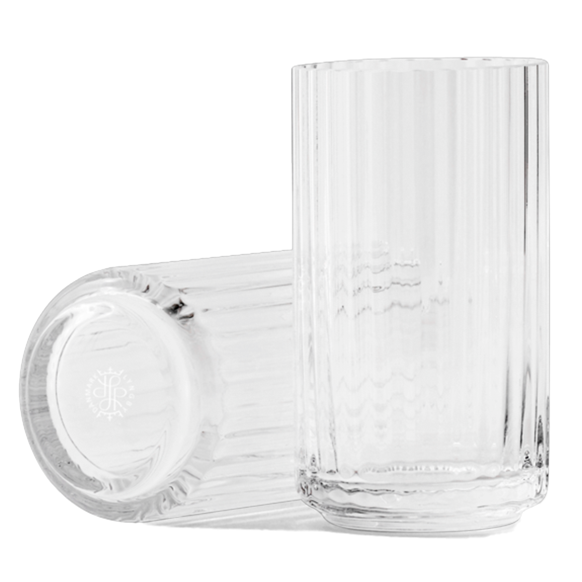 Lyngby Porcelæn Vase, Clear