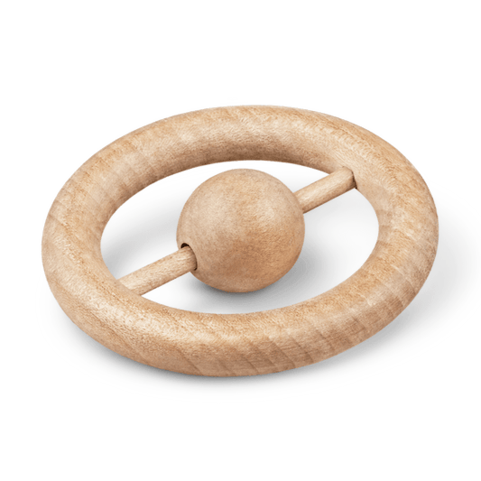 Kay Bojesen Babies Rattle, Beech