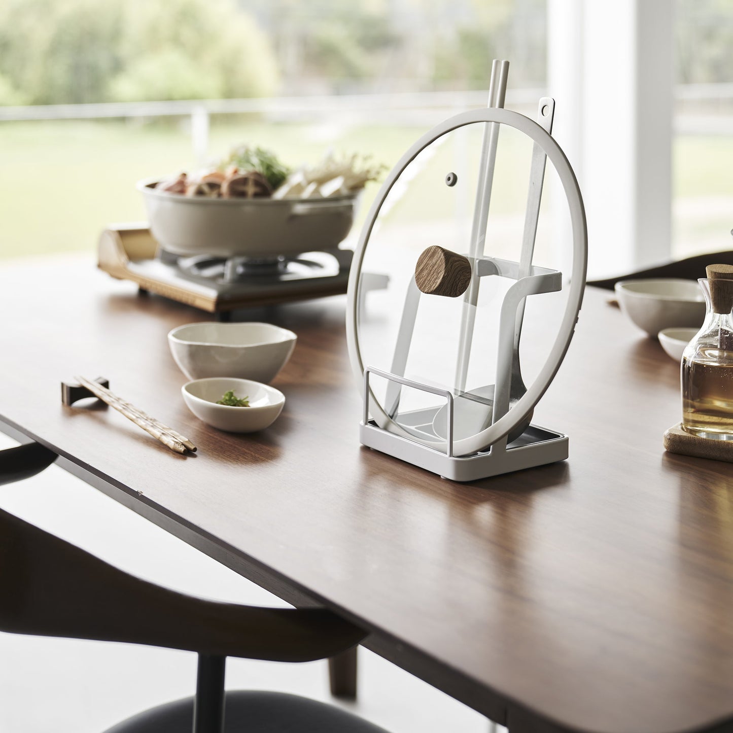 Yamazaki Home Large Lid and Ladle Stand