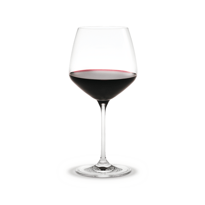 Holmegaard Perfection Burgundy Glass, Clear, 20 Oz, 6 Pcs.