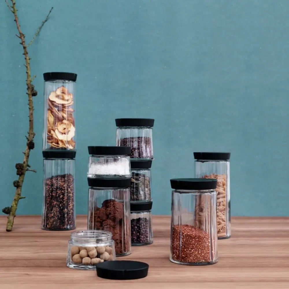 Rosendahl Grand Cru Storage Jar, Black