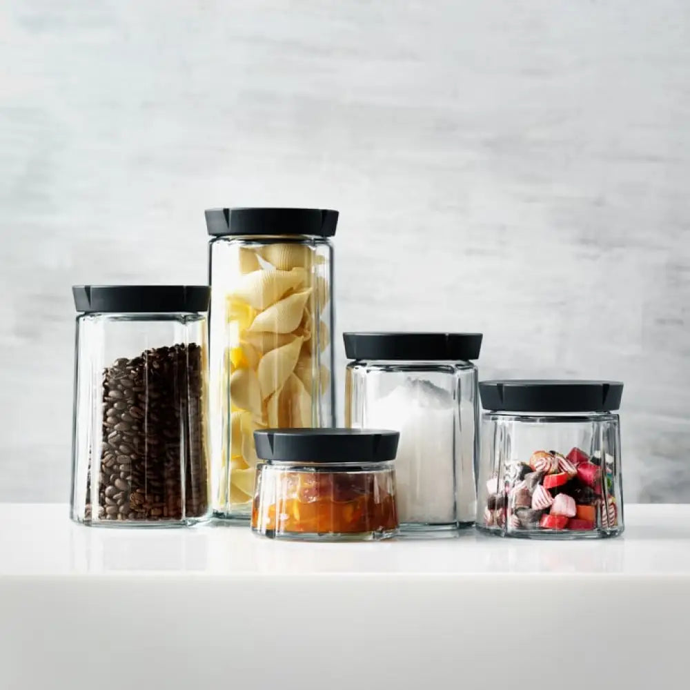 Rosendahl Grand Cru Storage Jar, Black