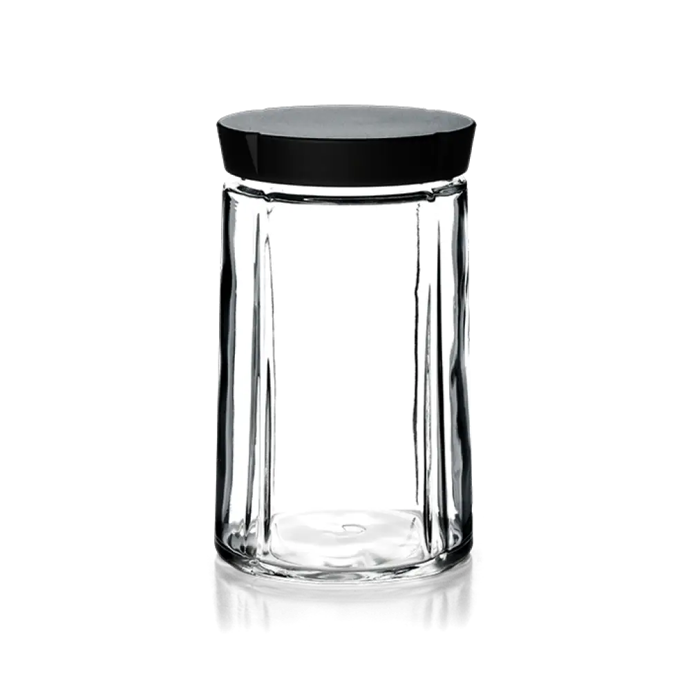 Rosendahl Grand Cru Storage Jar, Black