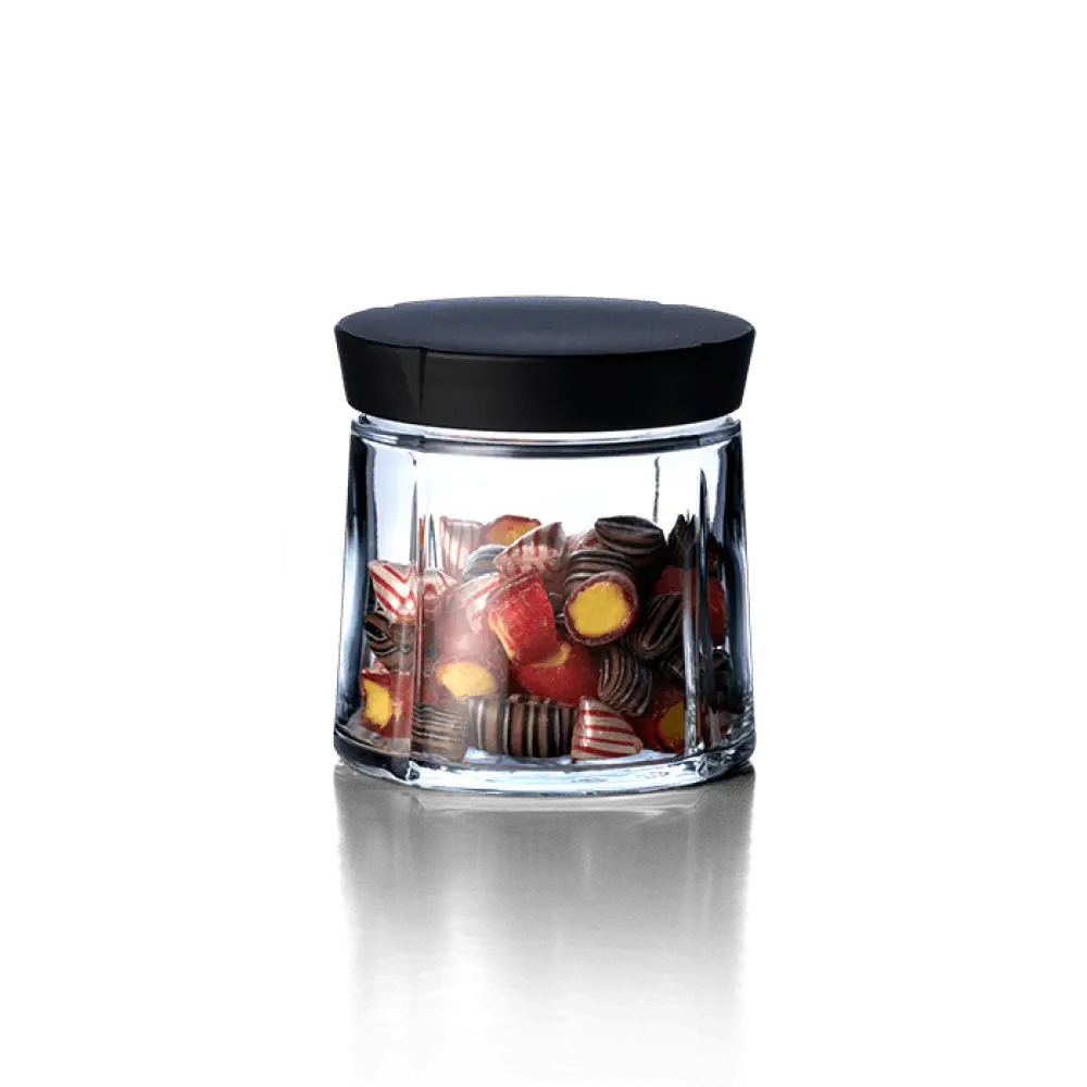 Rosendahl Grand Cru Storage Jar, Black