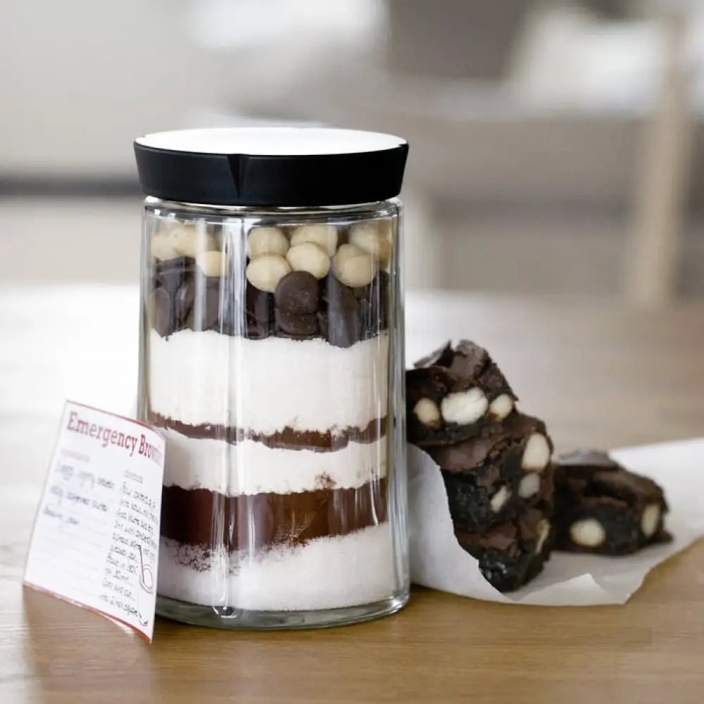 Rosendahl Grand Cru Storage Jar, Black