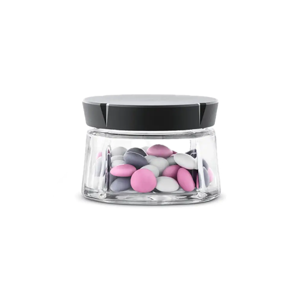 Rosendahl Grand Cru Storage Jar, Black