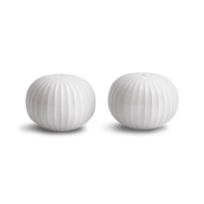 Kähler Hammershøi Salt And Pepper Set, White, H: 2"